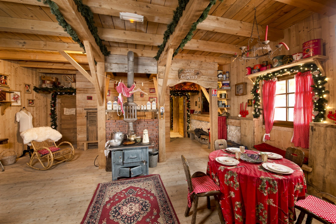 Le hameau du top pere noel st blaise