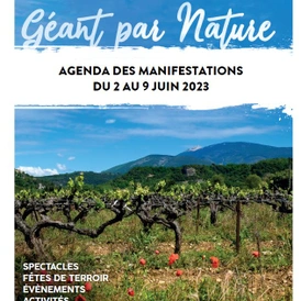 AGENDA DU 2 AU 9 JUIN