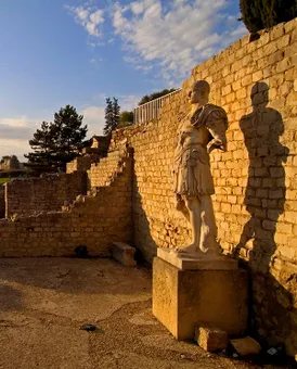 The archaeological site of La Villasse, Antiquity as if I were there!