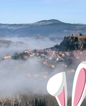 Chasse aux œufs de Pâques en Auvergne